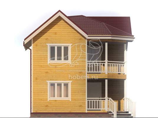 3d проект ДБ011 - фасад 4</div>