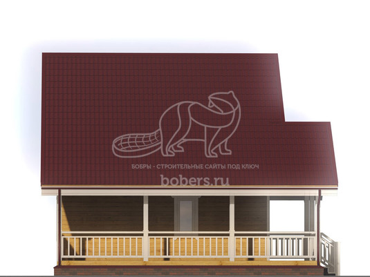 3d проект ДБ016 - фасад 4</div>
