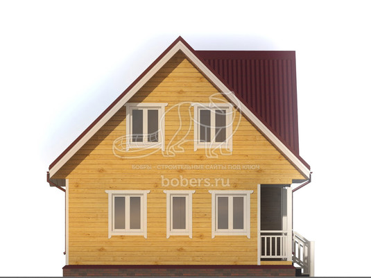 3d проект ДБ017 - фасад 4</div>