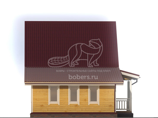 3d проект ДБ018 - фасад 4</div>