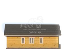 3d проект ДБ031 - фасад 4
