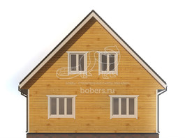 3d проект ДБ033 - фасад 3