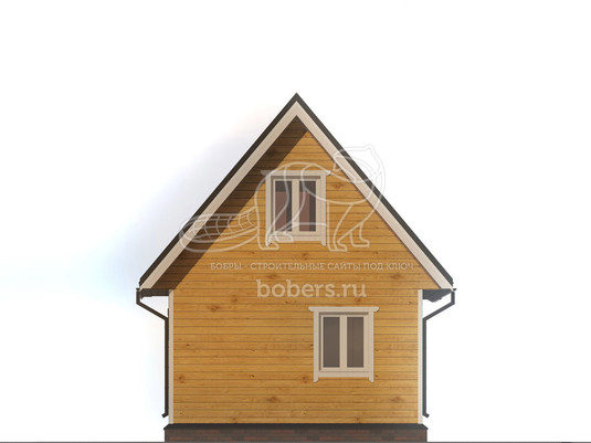 3d проект ДБ036 - фасад 3