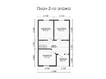 3d проект ДБ042 - планировка 2 этажа</div> (превью)