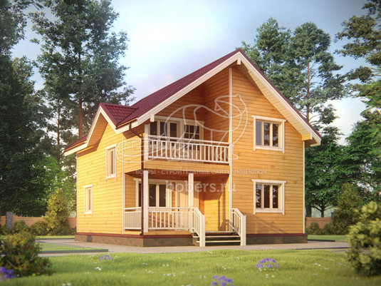 3d проект ДБ045 - вид спереди