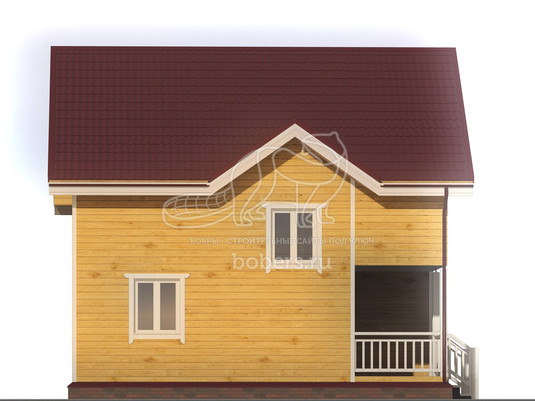 3d проект ДБ045 - фасад 4</div>