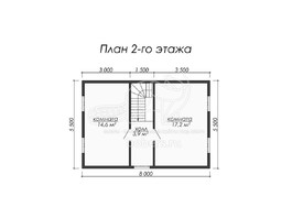 3d проект ДБ048 - планировка 2 этажа</div>