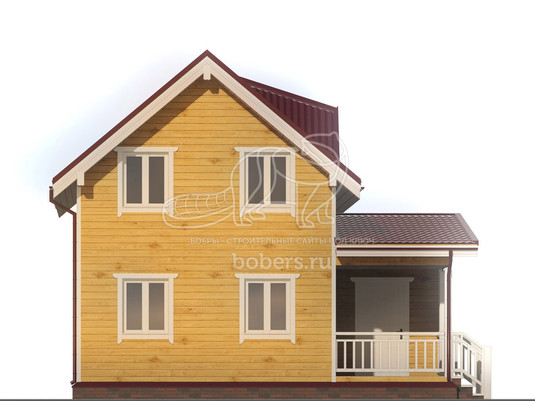 3d проект ДБ048 - фасад 4</div>