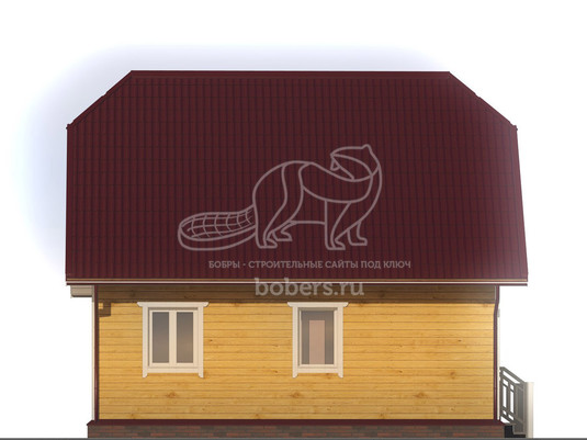 3d проект ДБ050 - фасад 4</div>