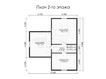 3d проект ДБ054 - планировка 2 этажа</div> (превью)