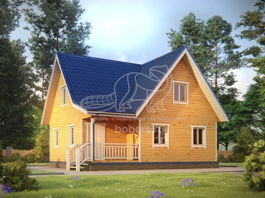 3d проект ДБ054 - вид спереди
