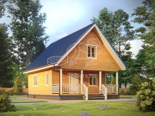 3d проект ДБ060 - вид спереди
