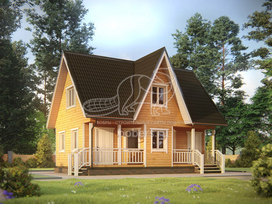 3d проект ДБ061 - вид спереди