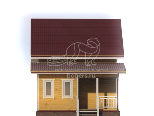 3d проект ДБ075 - фасад 4</div>