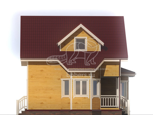 3d проект ДБ076 - фасад 4</div>