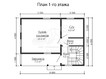 3d проект ДБ078 - планировка 1 этажа (превью)