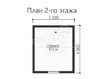 3d проект ДБ086 - планировка 2 этажа (превью)