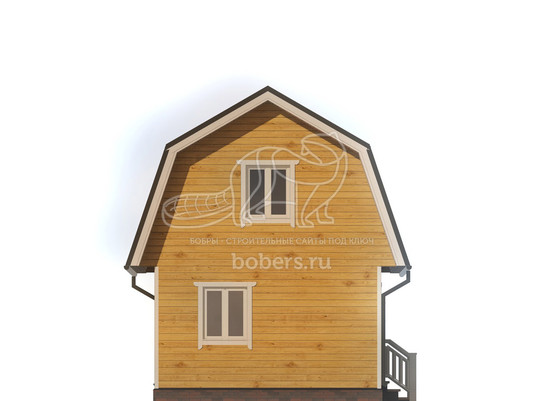 3d проект ДБ086 - фасад 4</div>