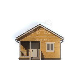 3d проект ДБ088 - фасад 1