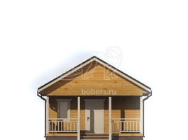 3d проект ДБ089 - фасад 1