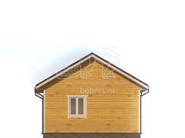 3d проект ДБ089 - фасад 3
