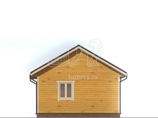3d проект ДБ089 - фасад 3