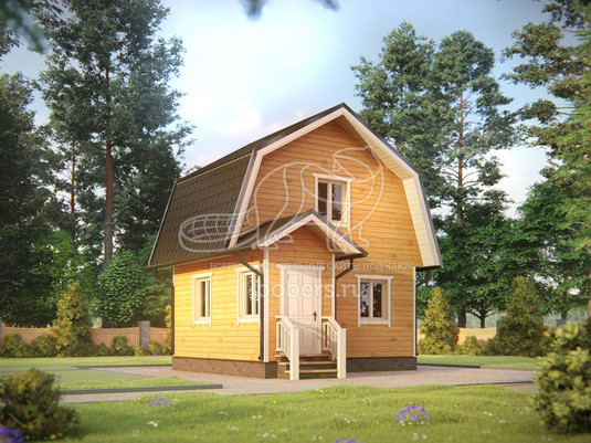 3d проект ДБ090 - второй вид