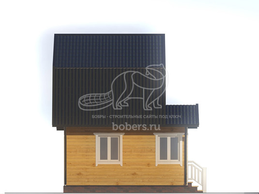 3d проект ДБ090 - фасад 4</div>