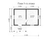 3d проект ДБ093 - планировка 1 этажа (превью)
