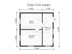 3d проект ДБ101 - планировка 1 этажа (превью)