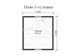 3d проект ДБ102 - планировка 2 этажа</div>