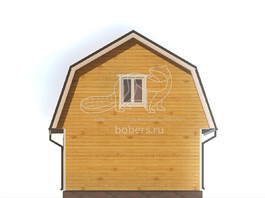 3d проект ДБ109 - фасад 3