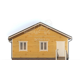 3d проект ДБ115 - фасад 3