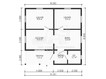 3d проект ДБ116 - планировка 1 этажа</div> (превью)
