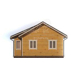 3d проект ДБ119 - фасад 2