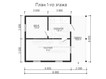 3d проект ДБ124 - планировка 1 этажа (превью)