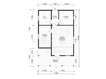 3d проект ДБ128 - планировка 1 этажа</div> (превью)