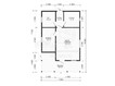 3d проект ДБ128 - планировка 1 этажа (превью)
