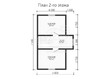 3d проект ДБ129 - планировка 2 этажа</div> (превью)