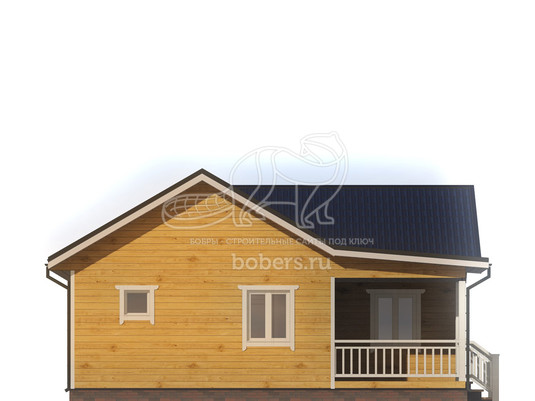 3d проект ДБ136 - фасад 4</div>