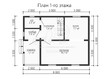 3d проект ДБ139 - планировка 1 этажа (превью)