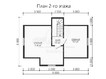 3d проект ДБ139 - планировка 2 этажа</div> (превью)