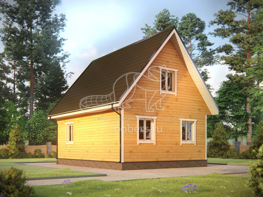 3d проект ДБ140 - второй вид