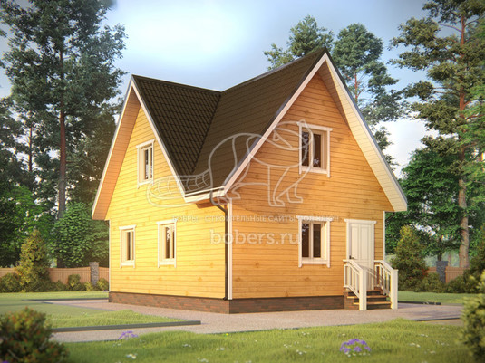 3d проект ДБ141 - второй вид