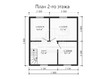 3d проект ДБ144 - планировка 2 этажа</div> (превью)