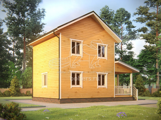 3d проект ДБ144 - второй вид