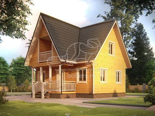 3d проект ДБ151 - второй вид
