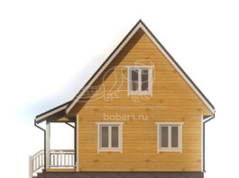 3d проект ДБ155 - фасад 3