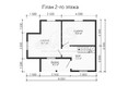 3d проект ДБ156 - планировка 2 этажа</div> (превью)