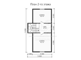 3d проект ДБ165 - планировка 2 этажа</div>